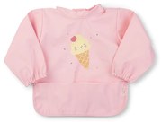 Baveta Impermeabila cu maneci si buzunar, reglabila,   Ice Cream   pink