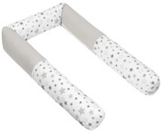 Bellatex Crib Mantle cilindru Stele gri, 240 cm