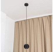 Lustră cu cablu GAMBIT 1xGU10/10W/230V, neagră