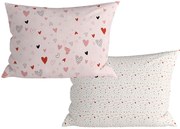 Set 2 huse decorative pentru perna LOVITA 40x60 cm, roz