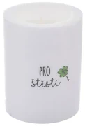 InDecor Lumânare cu aromă de bumbac Pentru noroc,8 x 10 cm