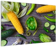 Tablou cu legume (90x60 cm)