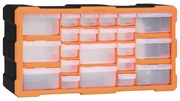 vidaXL Organizator cu 22 de sertare, 49 x 16 x 25,5 cm