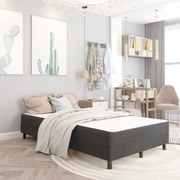 vidaXL Pat continental, gri închis, 120x200 cm, material textil