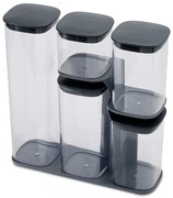 Recipiente 5 buc. pentru alimente Podium – Joseph Joseph