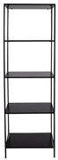 Bibliotecă House Nordic Vita Shelf, 51 x 170 m, negru