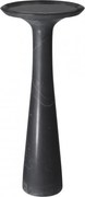 Masuta auxiliara design LUX din marmura neagra Pompano high