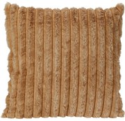 Pernă Stripes, maro deschis, 45 x 45 cm