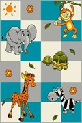 Covor cu Animale Pentru Copii 11379-149 Selectează mărime: 160 X 230