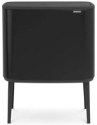 Brabantia Bo Touch 651106 Boklok de 36 de litri, 36 l, preparare lină și silențioasă, deschidere Golam, negru