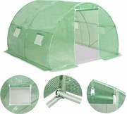 vidaXL Seră, 9 m², 300 x 300 x 200 cm