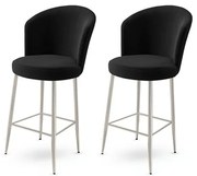 Set de scaune de bar Alte Black, 2 buc., 2 buc.