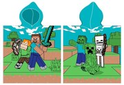 Poncho pentru copii Minecraft Time to Mine , 50 x115 cm