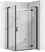 Cabina dus REA Hugo 100x90 negru