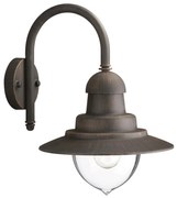 Philips 01652/06/PN - Aplică perete exterior RAINDROP 1xE27/53W/230V IP44