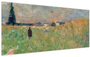 Tablou - Georges Seurat, A Summer Landscape, reproducere (120x50 cm)