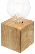 Veioza/Lampa de masa minimalista lemn LEONIE