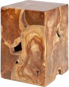 Masuta design unicat Square 30cm Teak