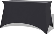 vidaXL Huse elastice pentru masă, antracit, 183 x 76 x 74 cm, antracit
