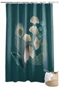 Perdea de duș 180x200 cm Ginkoblue – douceur d'intérieur
