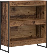 vidaXL Dulap pentru cărți Lemn Vechi 80 x 30 x 155 cm Lemn compozit