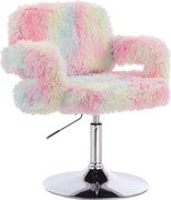 HR8403N Scaun Plus Curcubeu cu Bază Cromata