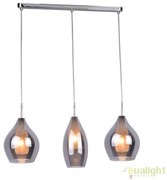 Lustra moderna AMBER MILANO 3 crom