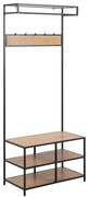 Mobilier de hol SARON stejar/negru