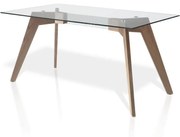 Masa dining design deosebit Walnut Wood, 160x95cm AC-W1008DT