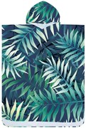 Poncho prosop de plaja BORNEO albastru inchis 80x145 cm