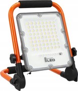Proiector LED reîncărcabil cu stativ LED/30W/3,2V 4500K 5000 mAh IP65 portocaliu