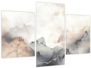 Tablou - Munte abstracție cu textura de marmură (90x60 cm)