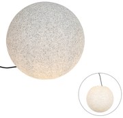 Lampa moderna de exterior gri 45 cm IP65 - Nura