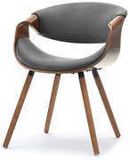 Scaun Bjorn K (gri + nuc). 1110938