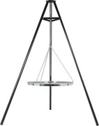 RedFire Grătar trepied, negru, 172 cm, BBQ TRIPOD