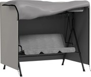 Outsunny Husă de protecție pentru balansoar Hollywood, rezistentă la rupere, impermeabilă, anti-praf, poliester, 177 x 114 x 152 cm, Gri | Aosom Romania