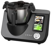 Robot de bucatarie 20in1 AENO CR1S GastroLab, 1000W, Wi-Fi, 8 programe, 12 trepte, 3.5l, Ecran tactil, Timer, Negru