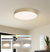 Brilagi - Plafonieră LED reglabilă POOL LED/60W/230V Ø 50 cm aurie + telecomandă