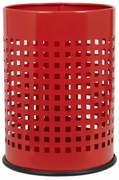 Alda Coș de gunoi Officer perforat 18 l, roșu, 18 l