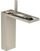 Baterie lavoar baie nichel periat, ventil click-clack, Hansgrohe Axor MyEdition 230 Nichel periat