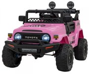 Masinuta Electrica cu acumulator pentru copii NOVOKIDS™ Toyota FJ Cruiser SUV 4X4, Roti din Cauciuc EVA, Max 30 kg , Usi cu deschidere , 3 Viteze,