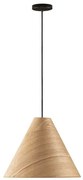 Lustra/Pendul lemn natural, ELYSIAN, D 45cm