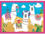 Trefl Puzzle Happy Llamas, 4 piese