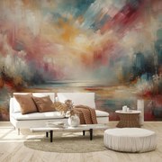 Fototapet - Apus de soare abstract (147x102 cm)