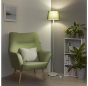 Brilagi - Lampă LED de podea CERIA 1xE27/40W/230V, Ø 30 cm, verde/alb