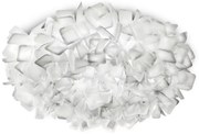 Plafoniera design unicat realizata manual Clizia Large White, 78cm