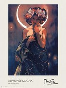 Poster The Moon (The Moon and The Stars Series) 1902, Alphonse Mucha