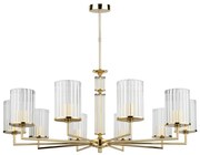 Lustra 10 brate moderna realizata manual Artu Ryfel