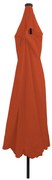 vidaXL Parasol de Grădină Roșu și Negru 395 x 395 x 245 cm