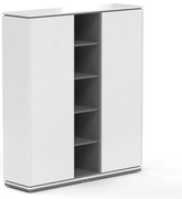 Dulap înalt Creator 162,8 x 44,5 x 185,9 cm, antracit / alb